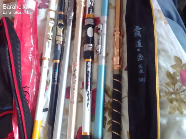 Спиннинги удочки катушки