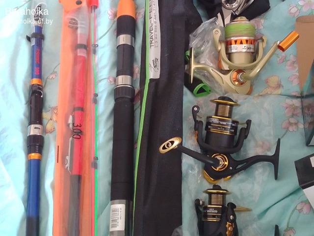 Спиннинги удочки катушки